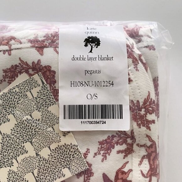 Kate Quinn Organics Pegasus Double Layer Blanket DL Organic Cotton - Picture 4 of 6